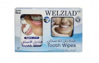 مناديل تنظيف الأسنان من WELZIAD بنكهة النعناع 12-م...