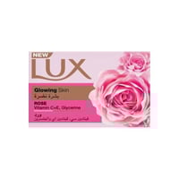 صابون من لوكس (Lux) لمسة ناعمة مرطب 120 جرام وردي