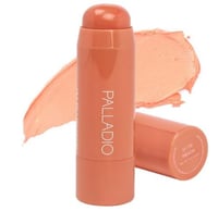 أحمر خدود كريمي من Palladio بلون الخوخ مرطب عدد 1