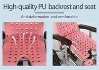 كرسي متحرك كهربائي استحمام KY701L بمقعد 45 سم مع ر...