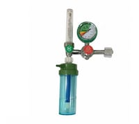 منظم أكسجين لاسطوانة نحاسي طبي | نطاق 1-15 لتر/دقي...