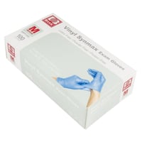 كرتون قفازات فينيل طبية أزرق 1000 قفاز مقاس M خالي...