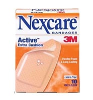 ضمادات مقاومة للماء نيكس كير 10 حبة 4.76×10.16 سم...