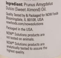 زيت لوز حلو مرطب من NOW Solutions بامتصاص خفيف 118...