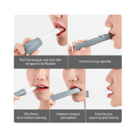 أدوات تدريب النطق واللسان QUANHE بلاستيك مع أزرار...