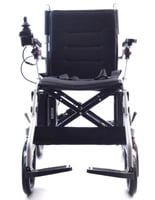 كرسي كهربائي ألمنيوم WTD خفيف الوزن 18 إنش قابل لل...