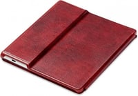 غطاء من الجلد لجهاز Kindle Oasis، بلون خمري