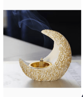 موزع عطري سيراميك من ماركة غير محددة بتصميم هلال ر...