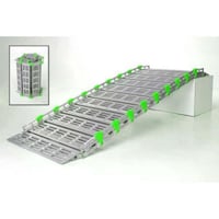 سبيس منحدر ألومنيوم ثلاثي الطوي