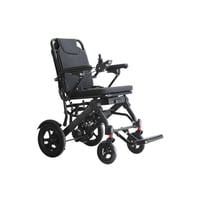 كرسي متحرك كهربائي قابل للطي بطارية ليثيوم ومحرك م...