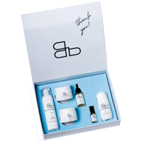 مجموعة العناية تحت العين BD Cosmetics بصندوق مقسم...