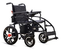 كرسي متحرك كهربائي مقاس 56 سم بطارية 24V/13Ah محرك...