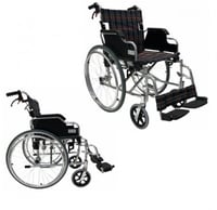 كرسي متحرك المونيوم DY01908LAJ مقاس 45 سم