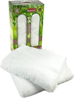 مجموعة مناشف إحرام من Buldanlı بخيزران وقطن مقاس 1...