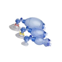 كيس إنعاش PVC Ambu قطعة واحدة للاستخدام الطبي بالم...