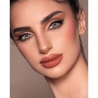 عدسات لاصقة يومية اى كلرز لون البندق QMD320 مظهر ط...