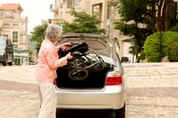 كرسي طبي متحرك Ergo Lite Karma خفيف الوزن S‑Ergo ق...