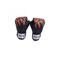 قفازات ملاكمة للأطفال سوداء | تصميم عملي مريحة قاب...