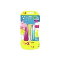 ماكينة حلاقة نسائية من Gillette جيليت 6 شفرات - 3...