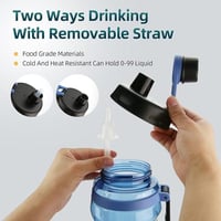 زجاجة مياه رياضية سعة 1.5 لتر من شوتاي نصف جالون ت...