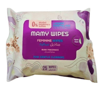مناديل نسائية بعطر المسك Mamy | كيس بلاستيكي مستطي...