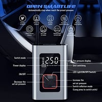 مضخة نفخ اطار ذكية ومحمولة وكهربائية من اكسبولا، ل...