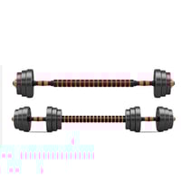 سباكير مجموعة اثقال دامبلز مع بار 10 كجم