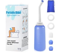 زجاجة بيري ما بعد الولادة محمولة 500 مل | فتحتان و...