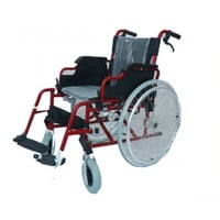 كرسي متحرك موديل JL9010LJ إطار ألومنيوم عجلات خلفي...