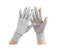 قفازات قيادة رياضية UV50+ سريعة الجفاف مضادة للانز...