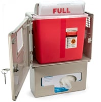 شارب كونتينر خزانة جدار للأدوات الحادة