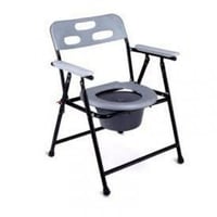 كرسي حمام فولاذي 8992 قابل للطي مع علبة قابلة للإز...