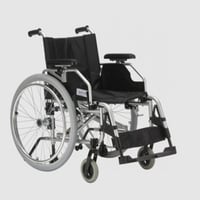 كرسي متحرك خفيف من الألومنيوم قابل للطي عرض المقعد...