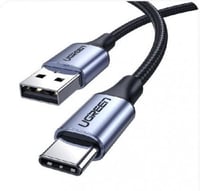 يوجرين سلك شاحن من USB إلى USB-C ألمينيوم مضفر بطو...