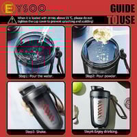 زجاجة خلط بروتين من ايسو® بسعة 20 اونصة، مصنوعة من...