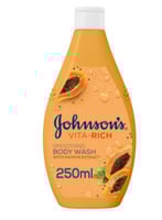 صابون سائل للاستحمام من Johnson's فيتا-ريتش نعومة...