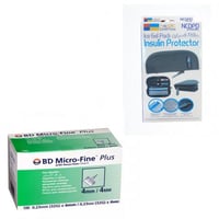 إبر أقلام الأنسولين بي دي ميكرو فاين بلس 4 مم 100...