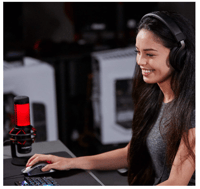 ميكروفون مكثف للقيمنق هايبر اكس كواد كاست للكمبيوت...