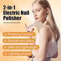 قصافة أظافر كهربائية من كاست ويف قابلة لإعادة الشح...