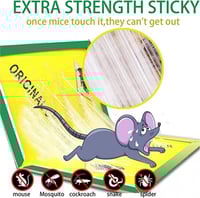 12 عبوة من مصائد غراء الفأر الكبيرة من إيزون مع ال...