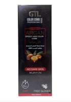 شامبو صبغ الشعر من GTL بزيت الأرجان لون بني 200 مل