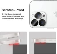 جيتك واقي عدسة كاميرا لموبايل ايفون 14 برو 6.1 بوص...