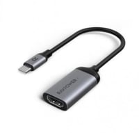 راف باور 4K نوع سي إلى كابل اتش دي ام اي - فضي واس...