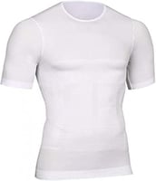 مشد الجسم للرجال اخرى بأكمام قصيرة وقصّة عالية مهو...