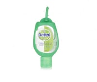 معقم يدين من Dettol بحافظة جاكيت ومشبك مريح 50 مل