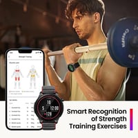 Amazfit GTR 4 ساعة ذكية للرجال Android iPhone ، نظ...