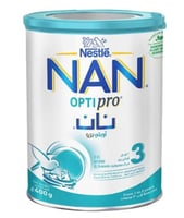 حليب أطفال رقم 3 نان اوبتي برو 400 جم من عمر 1-3 س...