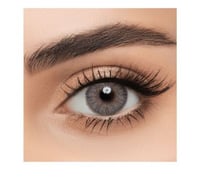 عدسات ملونة طبية من لنس مي بلون جراي مريحة - عبوة...