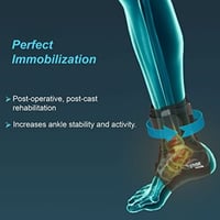 تاينور Tynor مشد طبي مع دعامة طبية للكاحل والقدم -...
