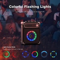 جهاز كاريوكي مع اثنين ميكروفون لاسلكي من جيه واي ا...